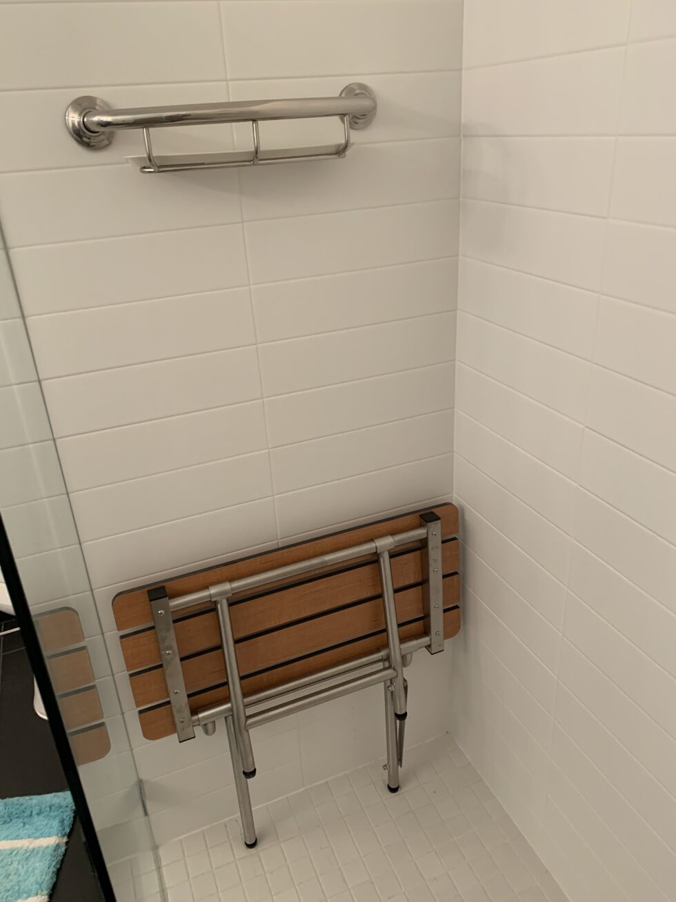 Folding and Permanent Shower Seat Installation in the SF Bay Area